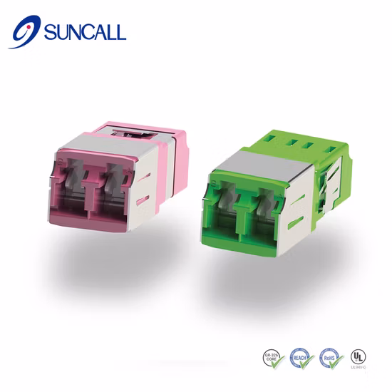 Fiber Optic LC Sc Adapter with Shutter