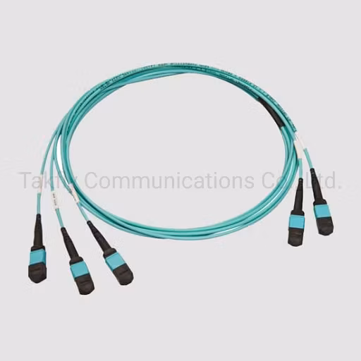 24fiber MPO Trunk Cable Optical Fiber Breakout Multimode Patchcord
