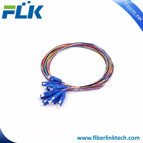 Sc 12 Core 0.9 Fiber Optic Pigtail