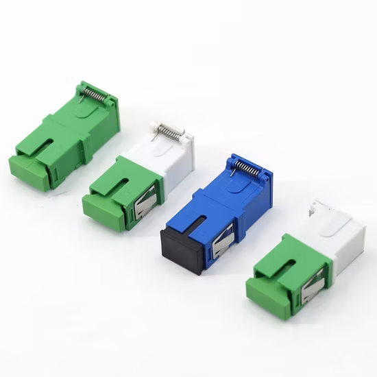 Fiber Optic Sc/APC with Shutter Adapter